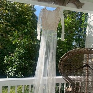 Rime Arodaky Patsy Jumpsuit Preloved Wedding Dress knock off